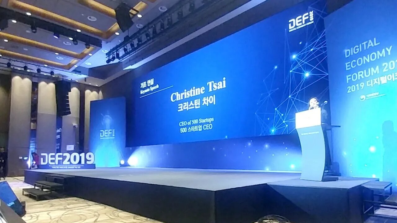 유니콘 육성 및 지속가능한 혁신위한생태계 조성 크리스틴 챠이 500스타트업