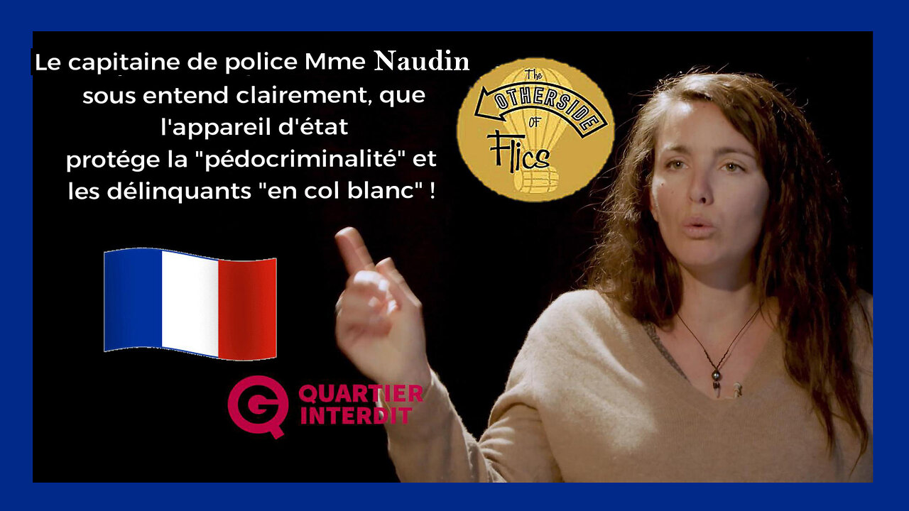 La police comme bras armé du Gouvernement ? C'est ce qu'affirme Mme le Capitaine de police Agnès Naudin. (Hd 1080)