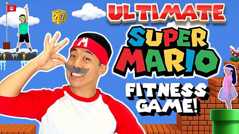 ⭐ Ultimate SUPER MARIO-thon | ALL 3 Epic Kids Videogame Exercise Challenges