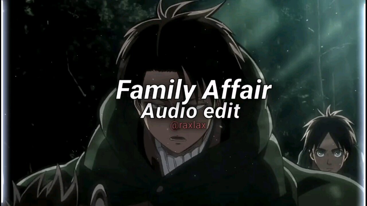 family affair audio edit