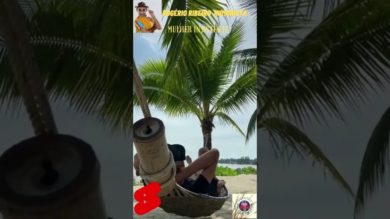 Rogério Ribeiro Humorista Mulher insistente😀🤣😄😄😄😄