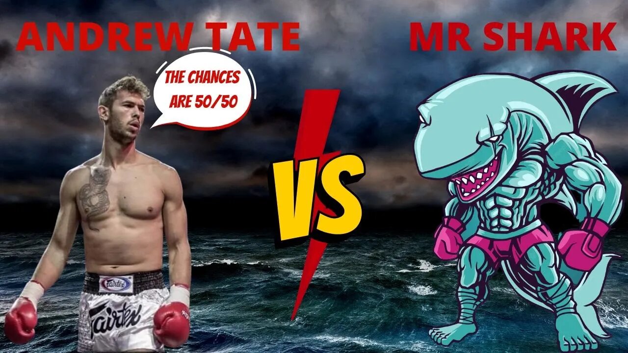 Street Fighter Master Andrew Tate Versus A Shark - Who Wins?