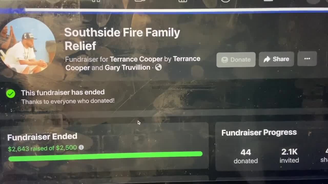 Families displaced by apartment fire helped by pair of community activists