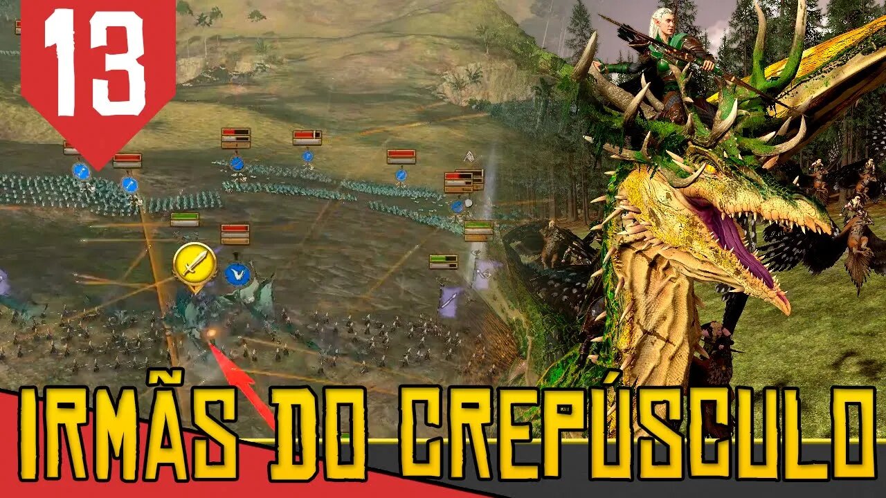 Ultimos ULTIMOS DEFENSORES - Total War Warhammer 2 Irmãs do Crepúsculo #13 [Gameplay PT-BR]