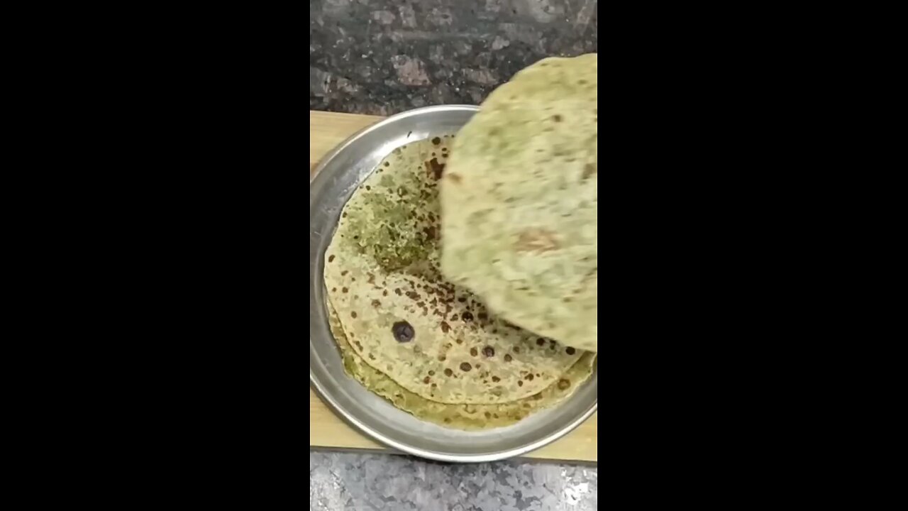green matar prantha recipe