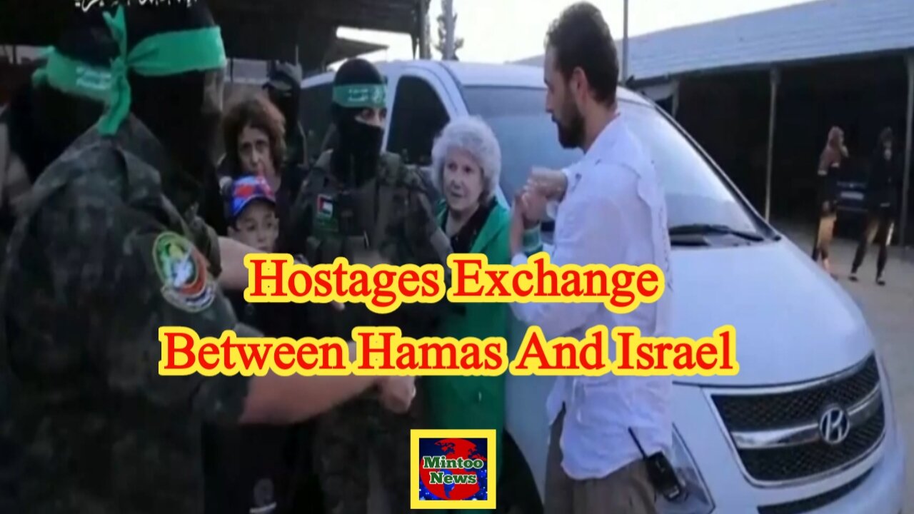 24 hostages released in exchange between Hamas and Israel