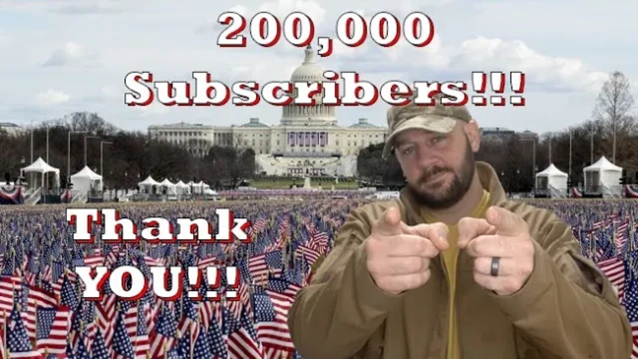 200,000 Subscribers!!! Huge SHOUTOUT to ALL of you!!!