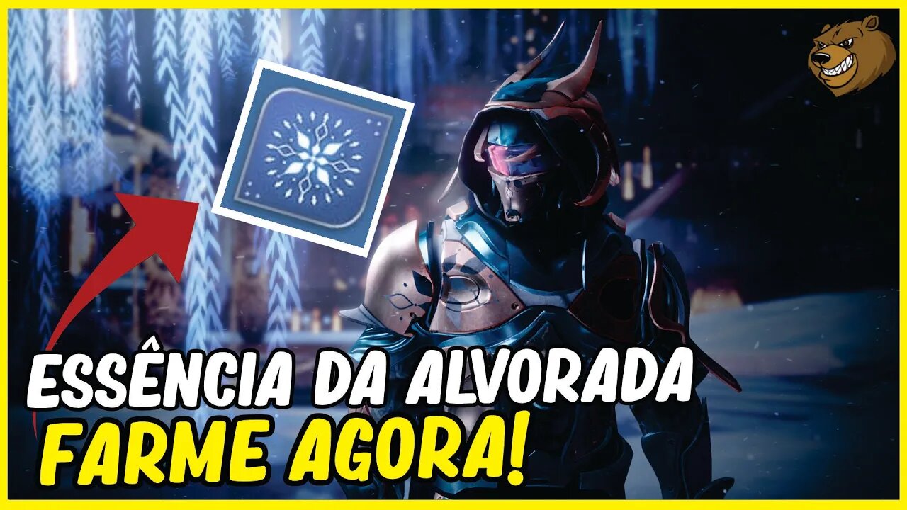 DESTINY 2 │GLITCH FARME ESSÊNCIA DA ALVORADA