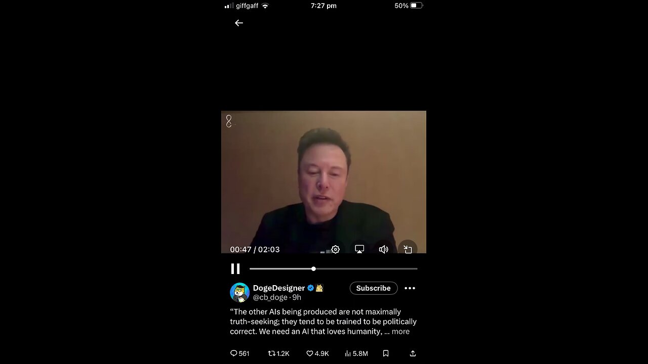 Elon Musk : Ai