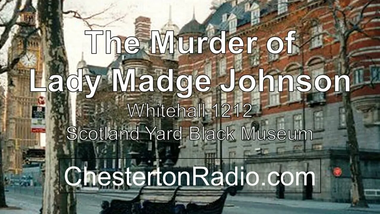 Murder of Lady Madge Johnson - Whitehall 1212