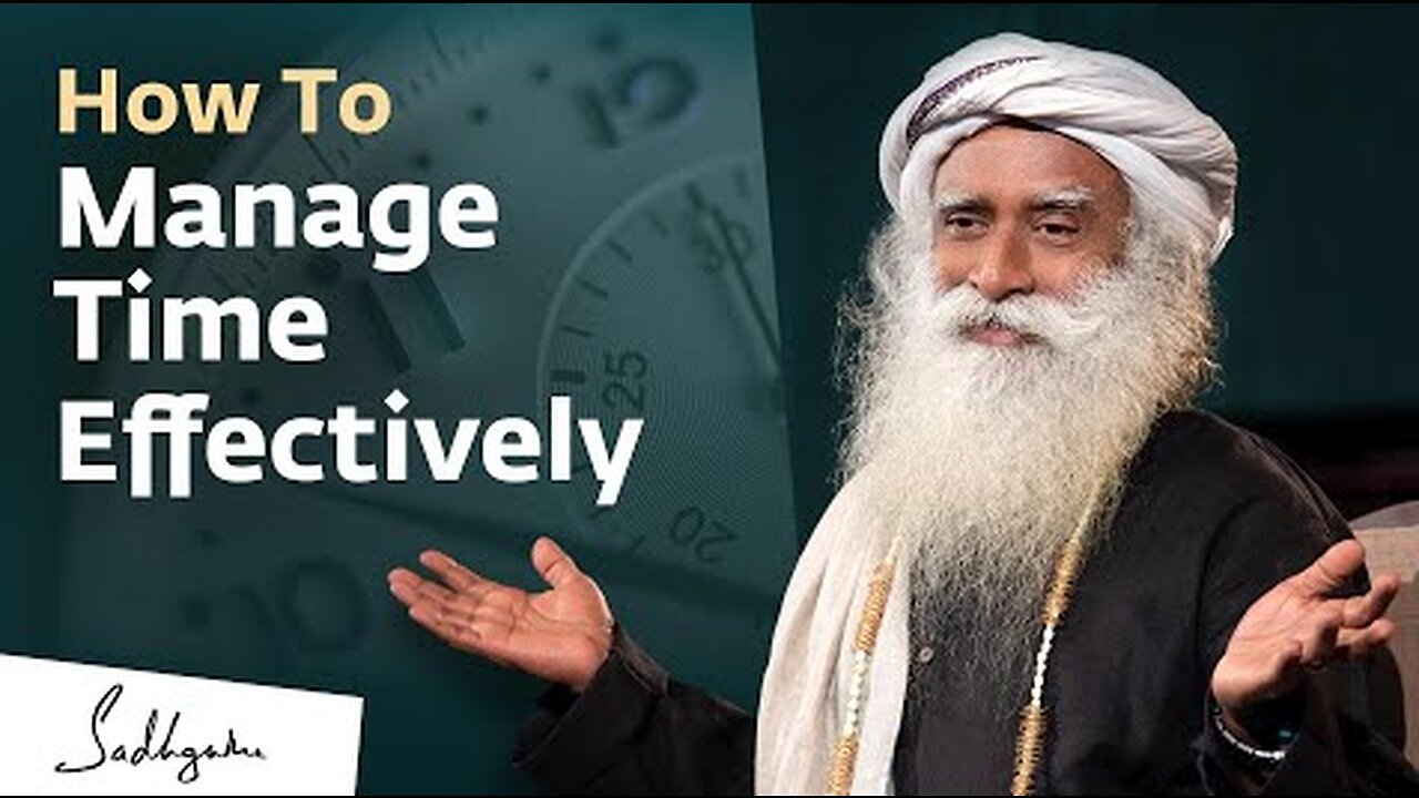 Is It Possible To Master Time? – Sadhguru