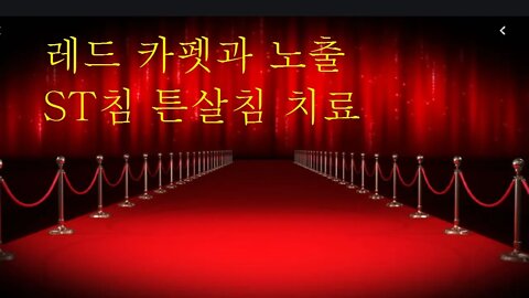 레드카펫과 하체노출 자향미한의원 튼살침 치료