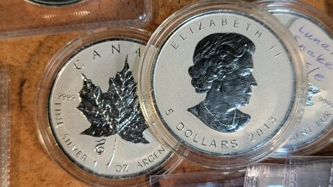 I paid $0 for 7.5 oz of silver!! | silver eagles and maple leaves unboxing