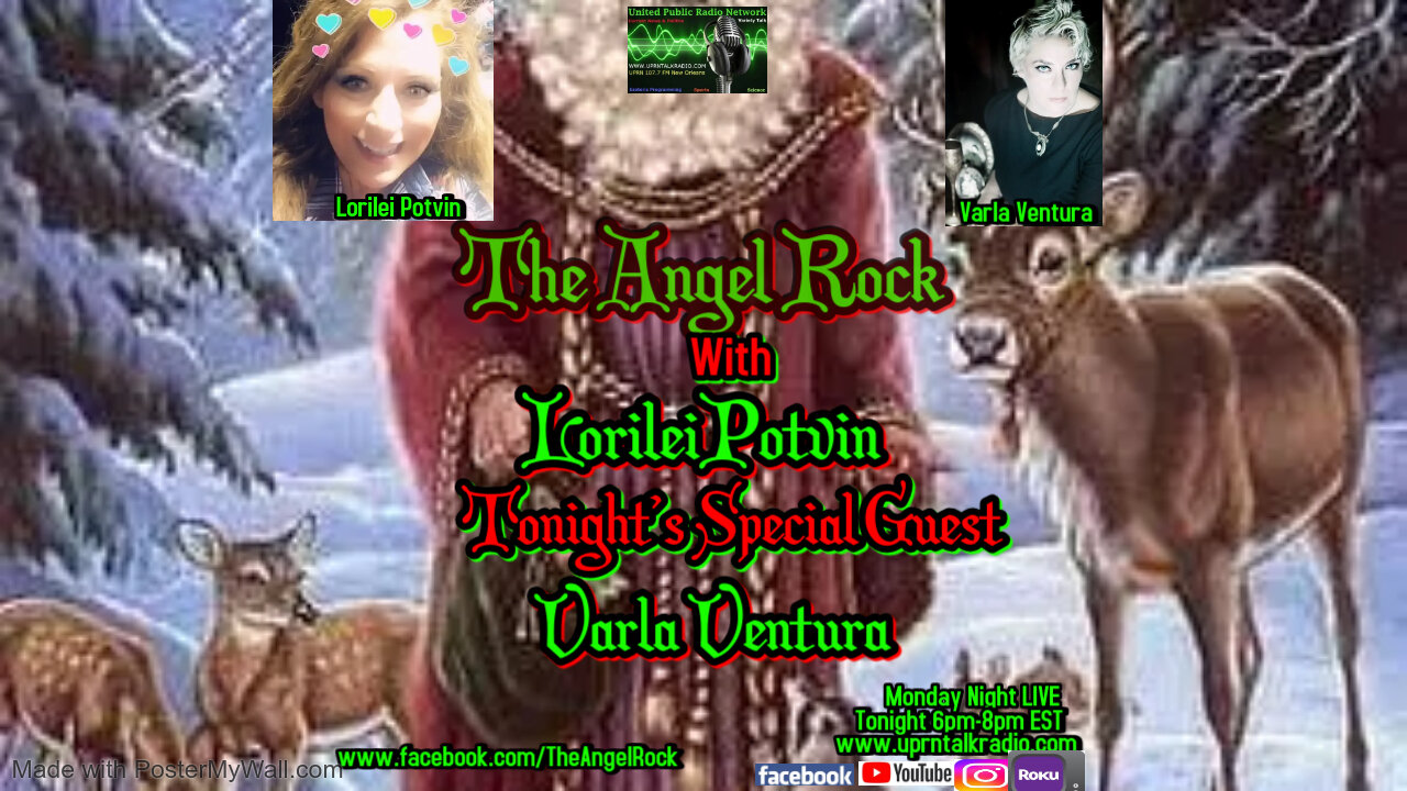 The Angel Rock with Lorilei Potvin & Special Guest Varla Ventura
