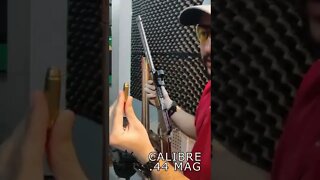 Atirando com a Carabina Rossi .44 mag