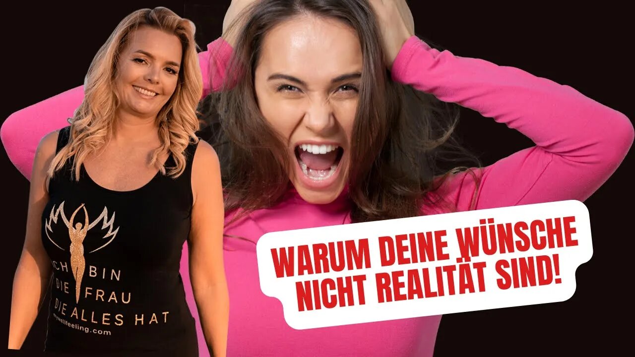 Warum deine Wünsche NICHT Realität sind (was du unbedingt tun musst)‼️