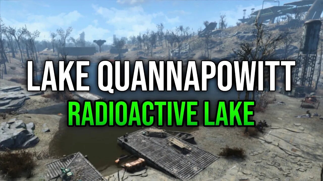 Fallout 4 Explored - Lake Quannapowitt