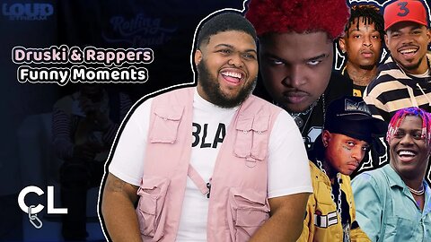 Druski and Rappers Funny Moments