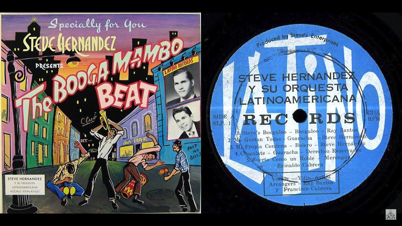 Steve Hernandez Y Su Orquesta Latinoamericana ‎– The Booga Mambo Beat