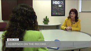 On the record with Rebecca Kleefisch: An NBC 26 exclusive interview