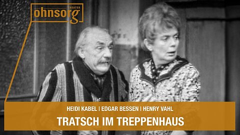 Ohnsorg Theater - 1966 - Tratsch im Treppenhaus mit Henry Vahl, Heidi Kabel und Gisela Wessel