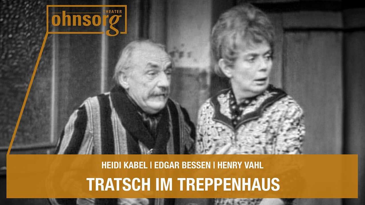 Ohnsorg Theater - 1966 - Tratsch im Treppenhaus mit Henry Vahl, Heidi Kabel und Gisela Wessel