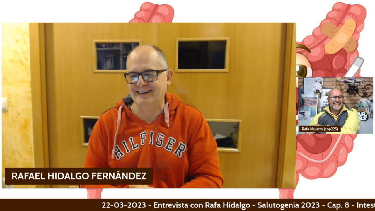 22-03-2023 - Entrevista con Rafa Hidalgo - Salutogenia 2023 - Cap. 8 - Intestino y alergias.