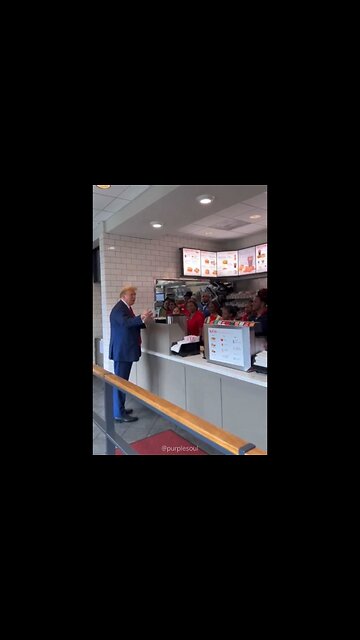 Donald John Trump stopped at Chick-fil-A in Atlanta and ordered 30 milkshakes !!!