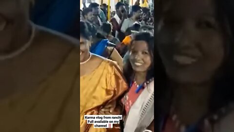 Karma puja ‼️#jharkhand #jhumar #heritage #tourism #viral #ranchi #india #explore #vlog