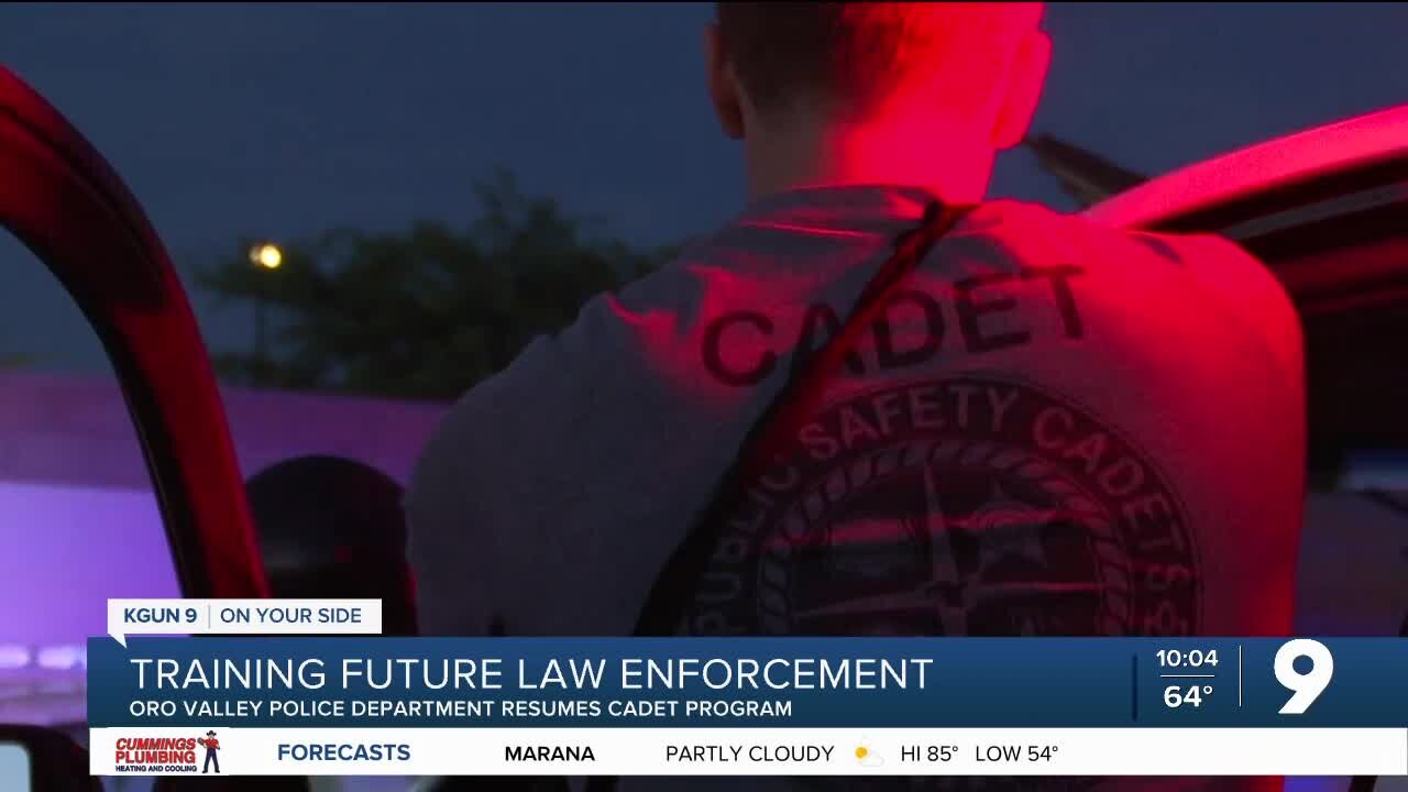 Oro Valley Police Department training next generation of law enforcement