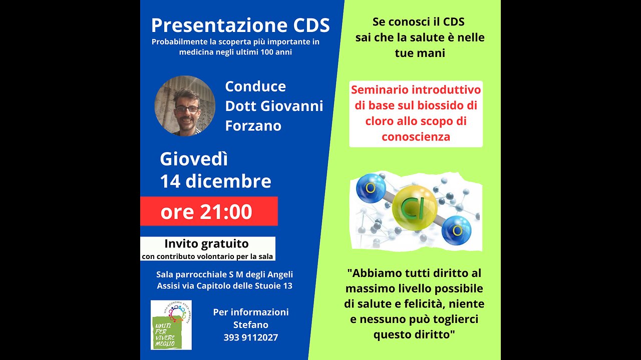 Conferenza CDS Assisi 14 dicembre 2023