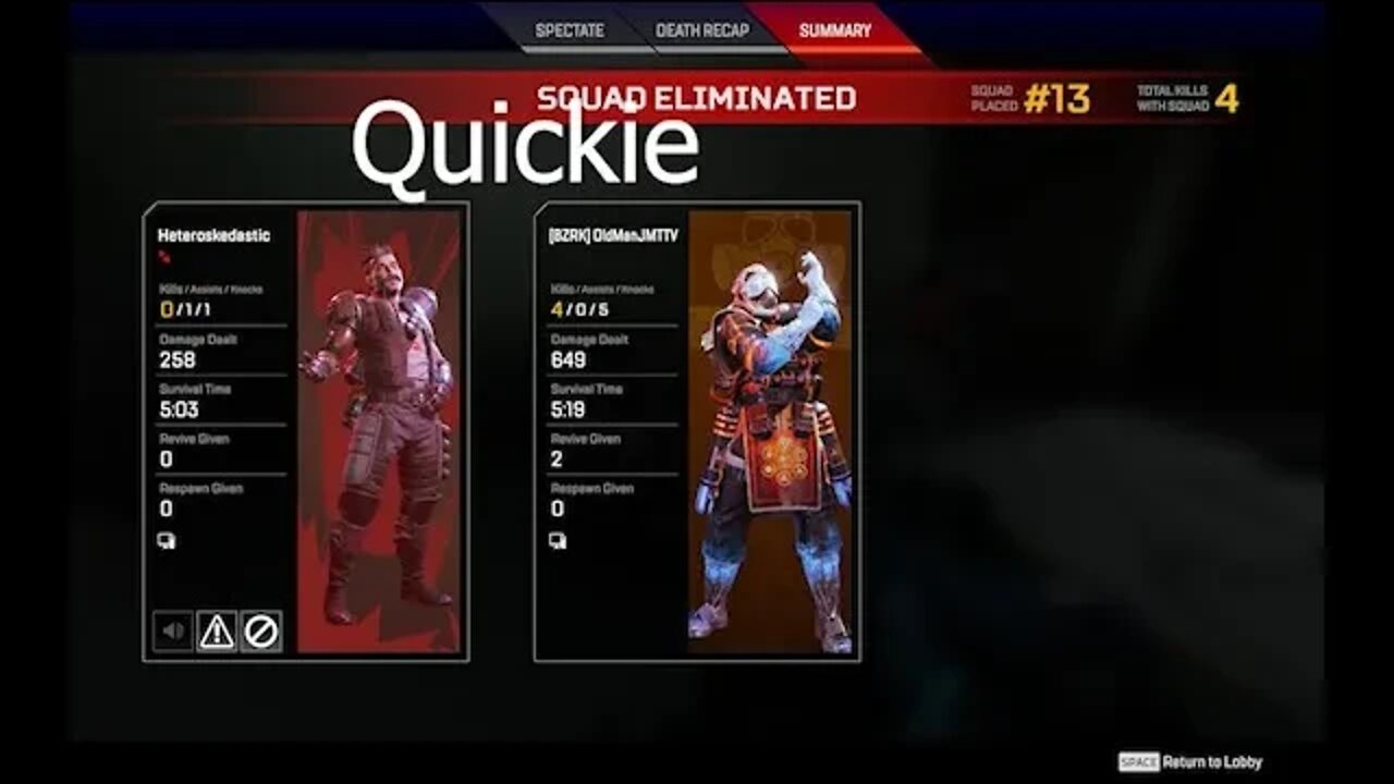 Quickie #apex #apexlegends #OldManJM #apexlegendsmoments #apexlegendsepic #apexlegendsfunny