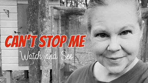 CAN’T STOP ME | Wait and See | Tiny House Plans | Live Stream with MamaV PRH