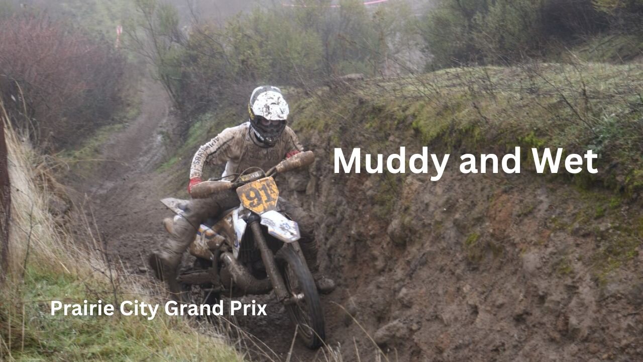 Muddy Racing at the Prairie City GP