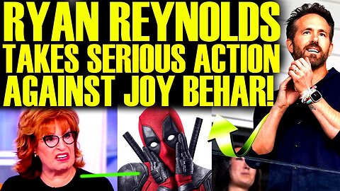 RYAN REYNOLDS JUST DESTROYED JOY BEHAR AFTER DEADPOOL 3 DISASTER! DISNEY & MARVEL HIT ROCK BOTTOM