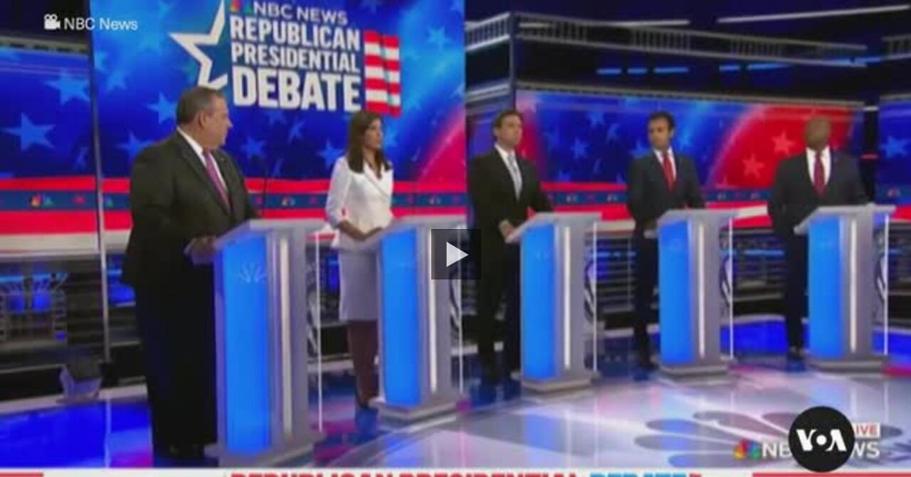 Republican Debate Candidates Narrow to 5