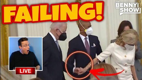 Durham Investigating Obama (!!!) As Biden Physically Collapsing at WH, Needs Jill's Help Down Stairs