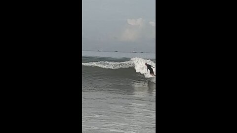 Surfing in Cimaja , Sukabumi