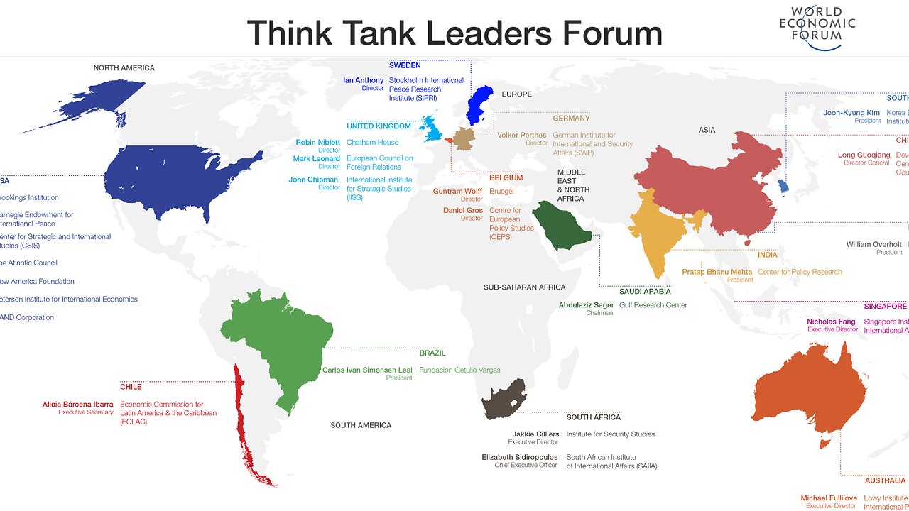 WEF: Think Tank Leaders Forum to 'Upgrade Ways of Thinking'