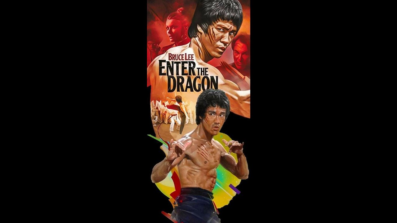 Cross kick Studio Films Bruce Lee poster 6 Enter The Dragon