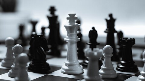 "Strategic Mastery in Full Bloom: A Chess Maestro's Display"