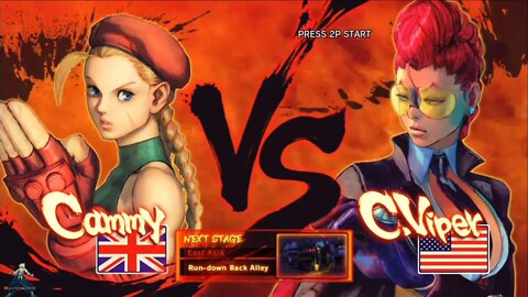 Street Fighter 4 Play As Cammy On Ps3