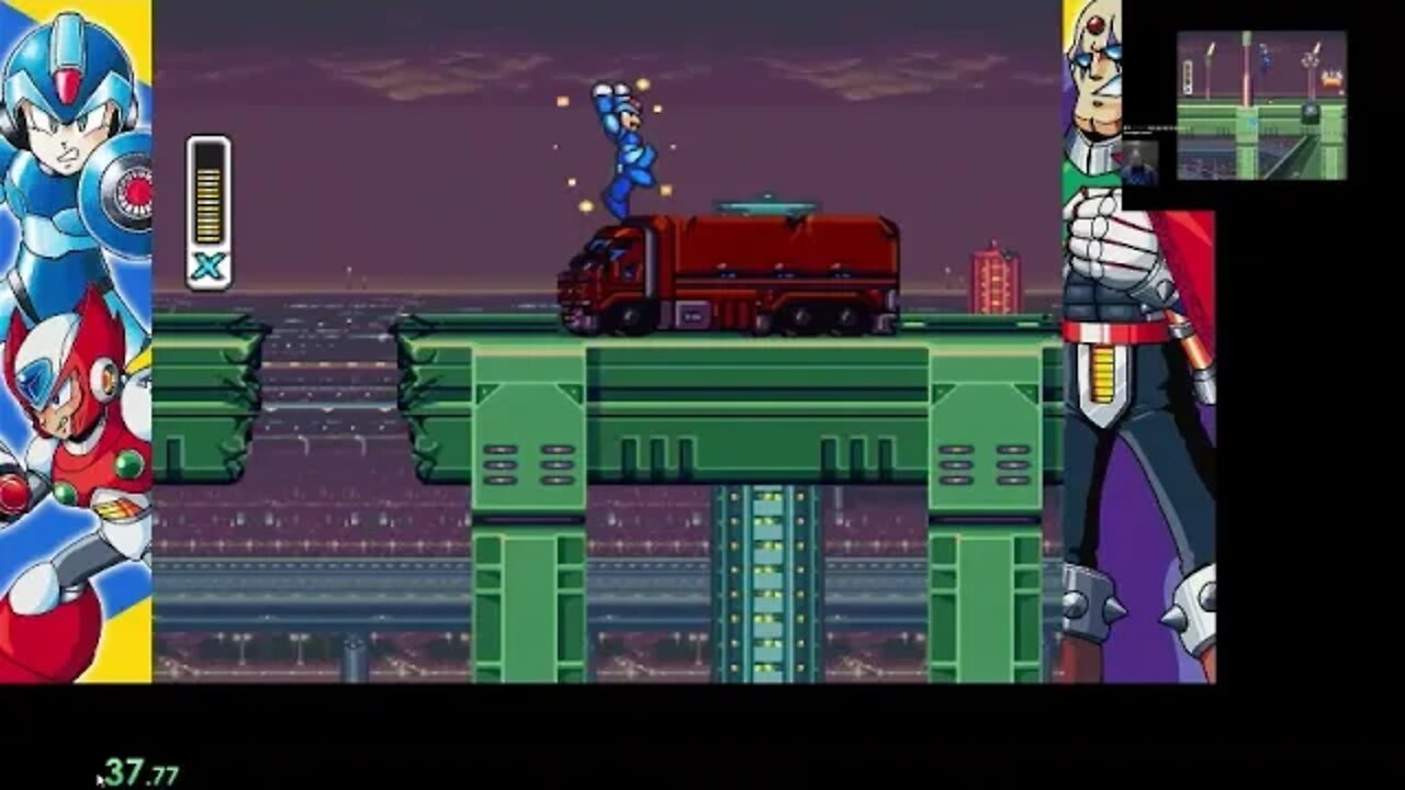 mega man x race Vs Axiomwolf 05-22-22