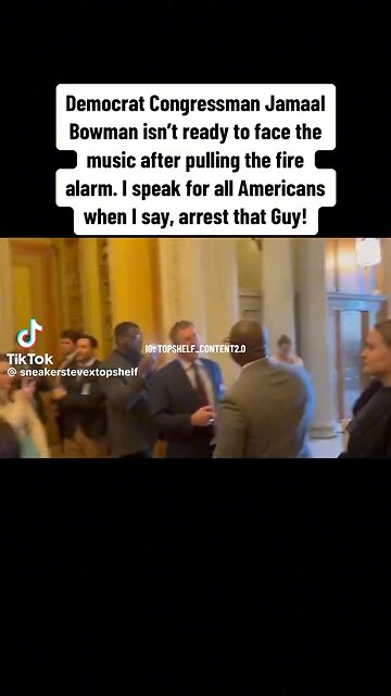 Delusional Dem Rep. Jamaal Bowman Blames Guns for Gun Violence