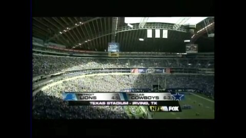 2005-11-20 Detroit Lions vs Dallas Cowboys