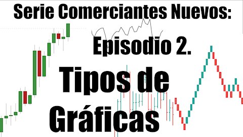 Serie Comerciantes Nuevos - Ep 2. Tipos de Gráficas en Trading