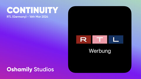 RTL (Germany) - Continuity (16th March 2024)