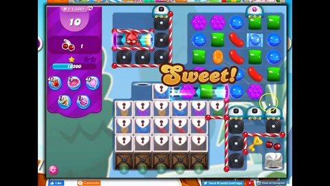 Candy Crush Level 3667 Talkthrough, 18 Moves 0 Boosters