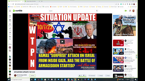 SITUATION UPDATE 10 7 23