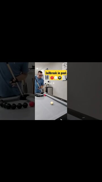 Jailbreaker Rail Jump Masse! 🔴🎱⚪ #shorts #8ballpool